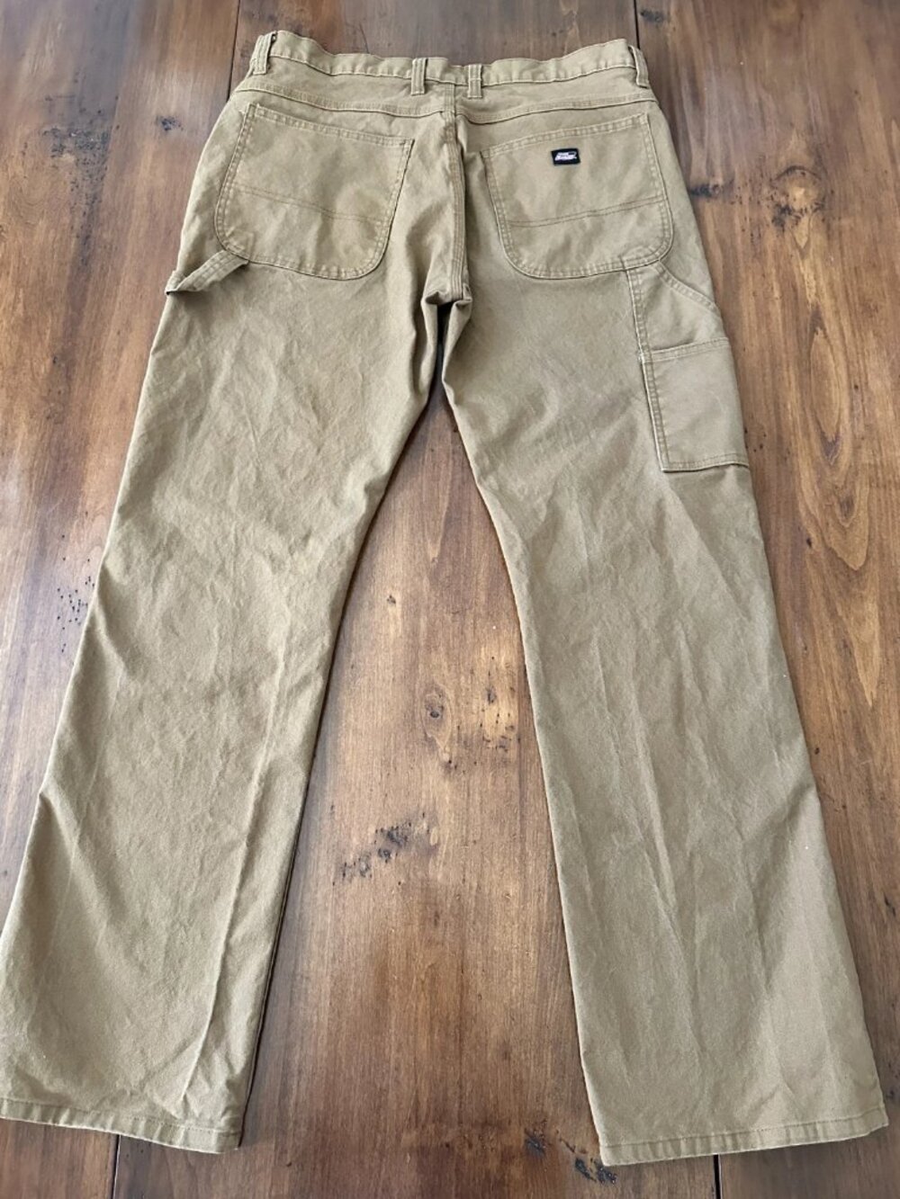 Dickies Duck Canvas Carpenter Work Pants Straight Leg Utility Men's 34x32